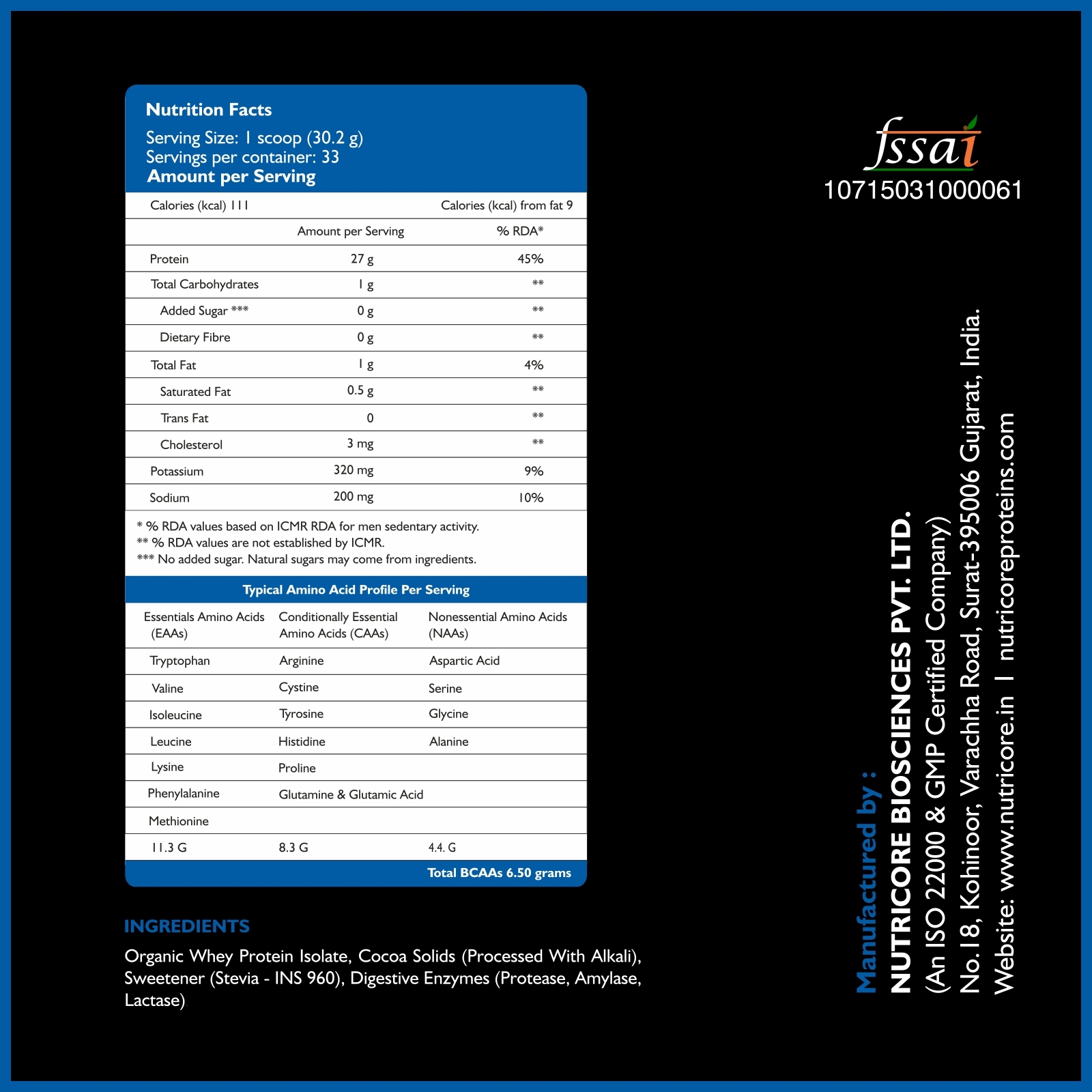 Isolate Whey Protein - Premium Organic Grass-fed Formula, Low Carb, Digestive Enzymes For Quick Absorption, Enhanced Bcaas And Amino Acids