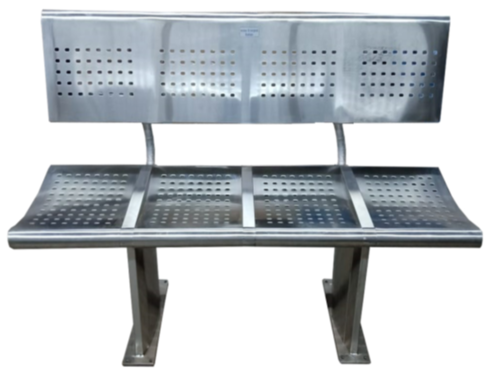 पब्लिक प्लेस सीटिंग चेयर 4 सीटर डिज़ाइन: वन पीस