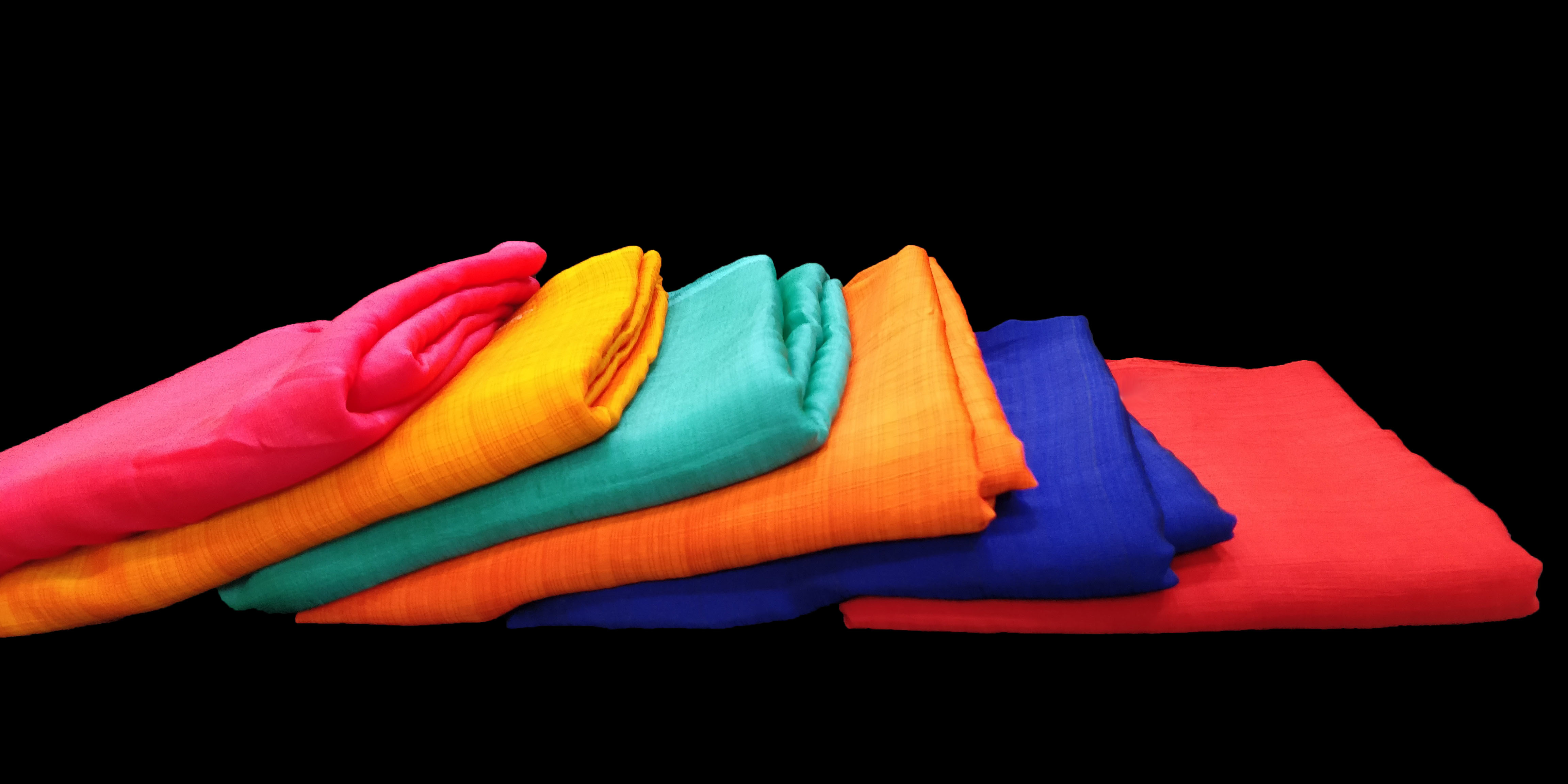 Chiffon Material - Poly Chiffon, 44 Inch Width, Available In Different Colors, Light In Weight, Smooth Texture, Plain Dyed Finish