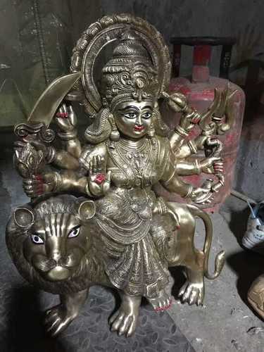 कांसा दुर्गा स्टैच्यू