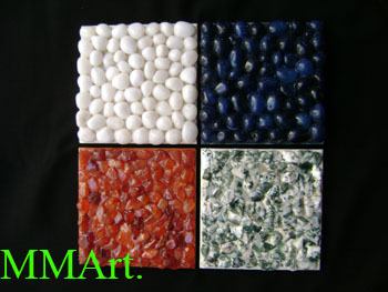 Black And White Smaller Round Gravels Pebbles And Gravels For Industrial Mop Tiles And Slab Or Kitchen Top Manufacturer - Artificial Stone Type: Solid Surface
