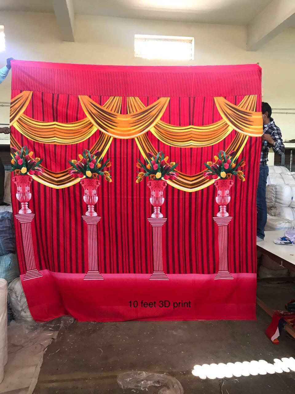 Washable Mandap Designer Fabrics