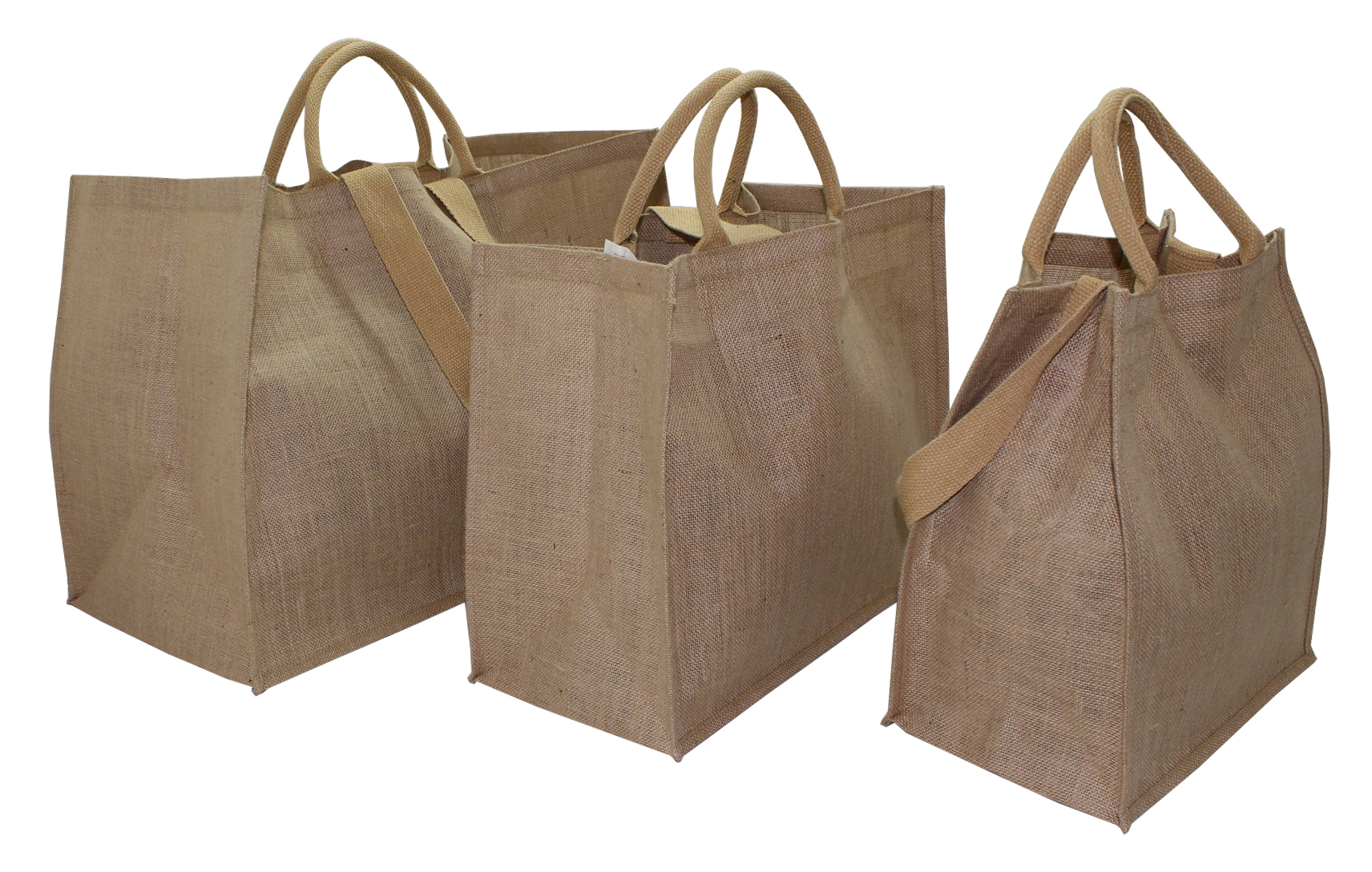 Customized Pp Laminated Jute Shopping Bag