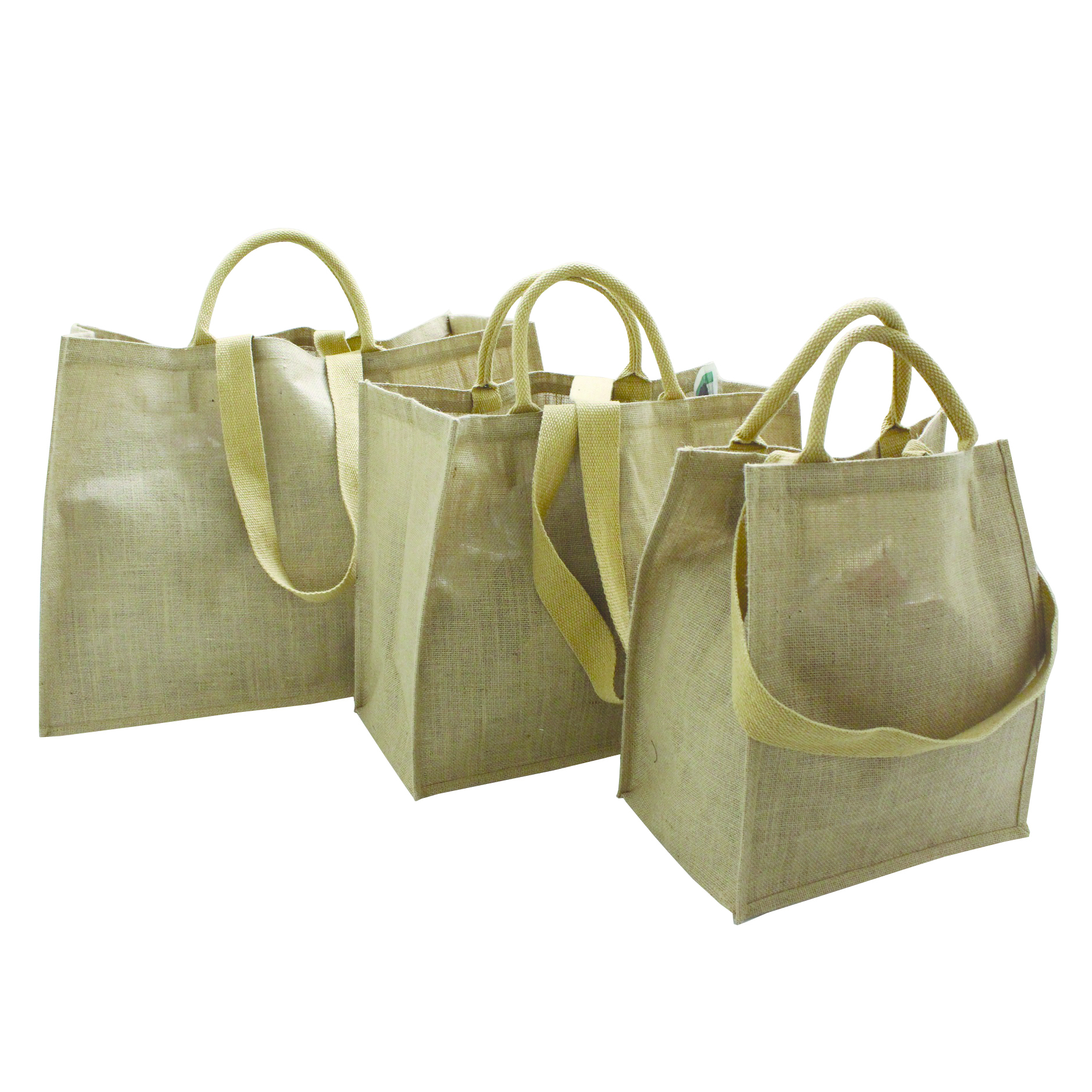Customized Pp Laminated Jute Shopping Bag