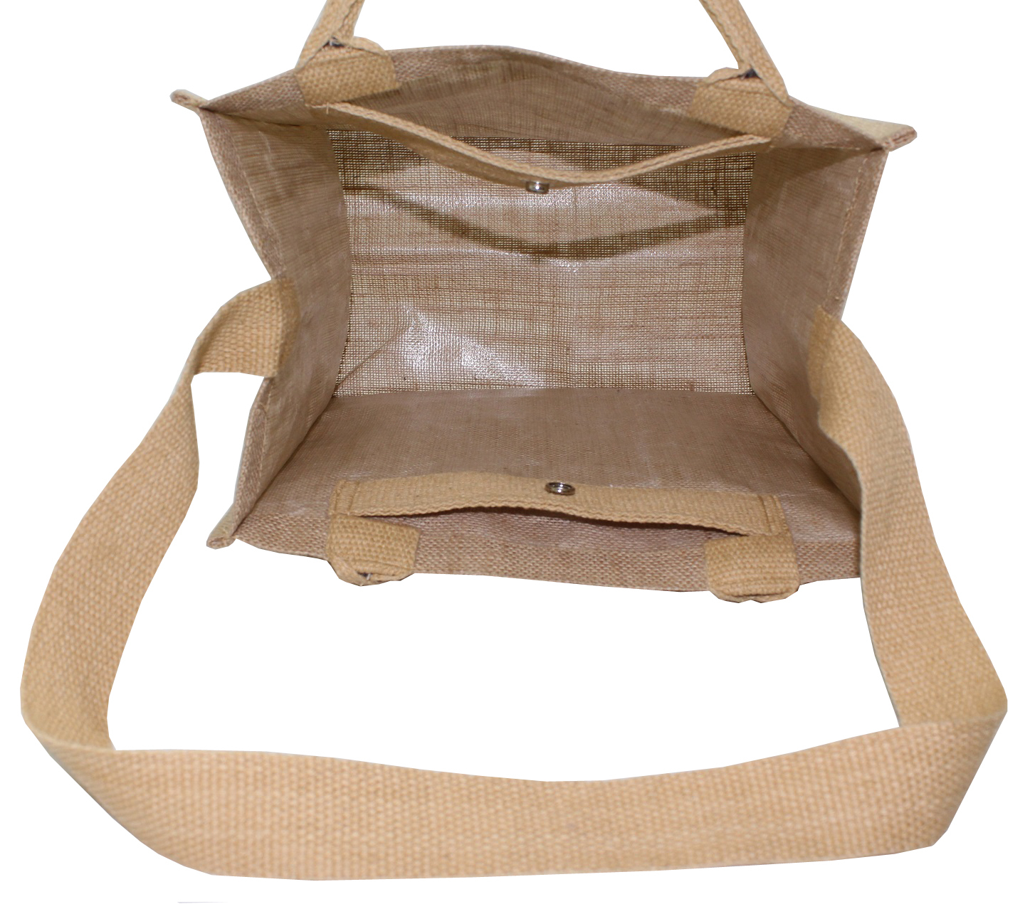 Customized Pp Laminated Jute Shopping Bag
