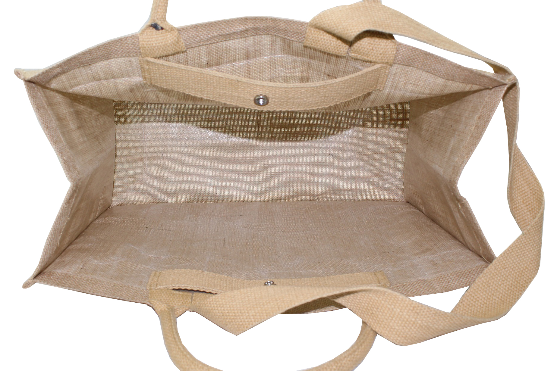 Customized Pp Laminated Jute Shopping Bag