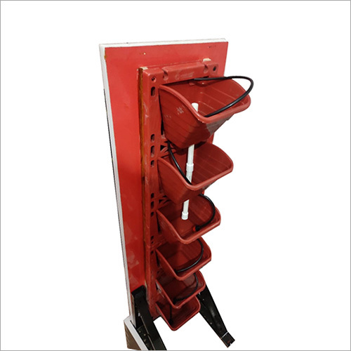 फ़ोल्ड करने योग्य 6 पॉट मिनी हाइड्रोपोनिक्स ड्रिप सिस्टम के साथ