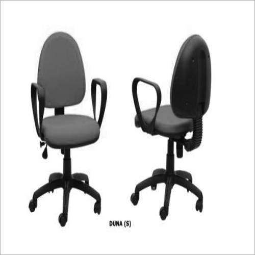 Office Comfortable Chair - Steel Frame, Adjustable Height, Matte Black, Ergonomic Mesh Design | Features Adjustable Swivel Armrests, 1-Year Warranty