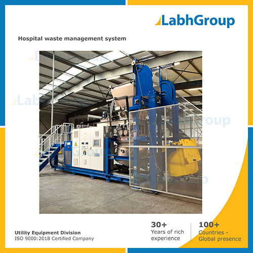 अस्पताल अपशिष्ट प्रबंधन प्रणाली की क्षमता: 2 टन/दिन