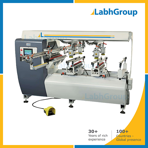 प्लाइवुड पैनल आयाम (L* W* H) के लिए ट्रिपल हेड मल्टी बोरिंग मशीन: 1800 X 800 X 1500 मिलीमीटर (मिमी)