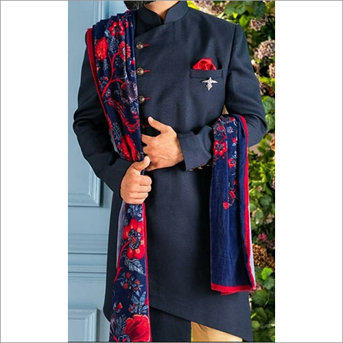 Mens Digital Print Shawl - Size: Standard