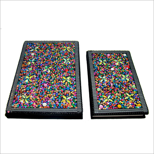 लैक ग्लिटर नोटबुक