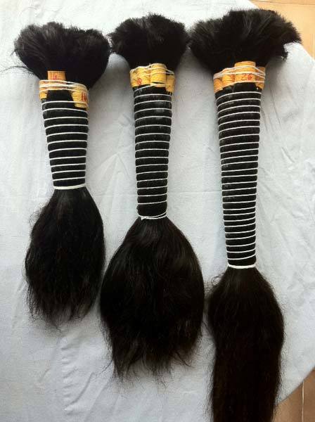 Remy Single Drawn Bulk Hair Application: Profesional