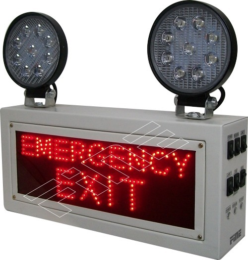 Led Emergency Exit Light - Charging Time: 4 Hours