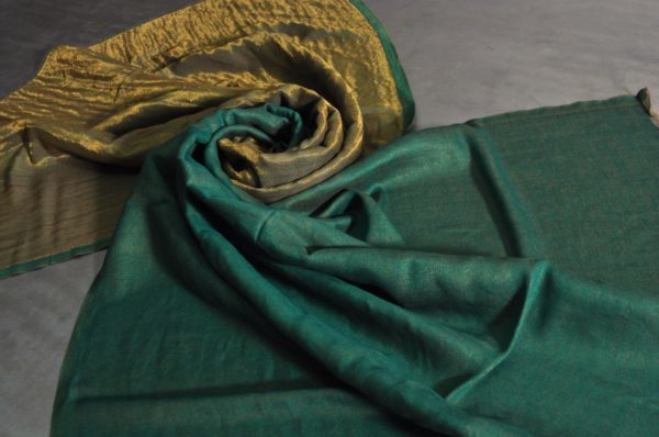 Fine Wool Zari Reversible Shawls