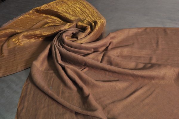 Fine Wool Zari Reversible Shawls