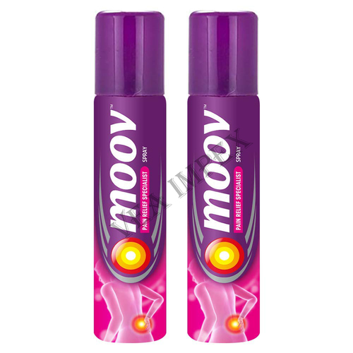 Moov Pain Relief Spray Ingredients: Chemicals
