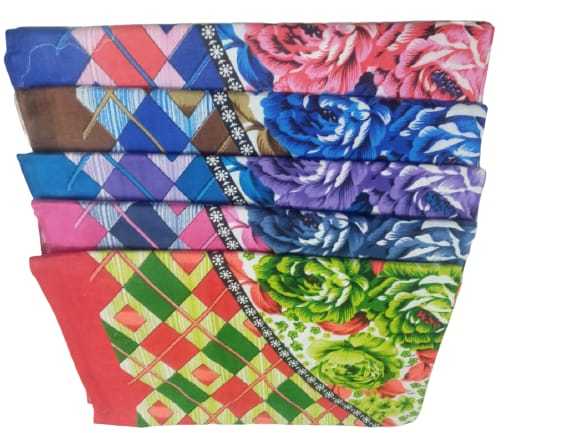 Remtex Cotton Jaipuri Printed Bed Sheets - 100% Cotton, Full Size, Multicolor | Washable, Printed Design, Available In Single & Double Bed Sheets