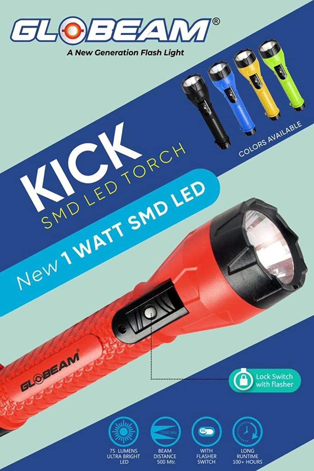 Globeam Kick Smd Led Torch