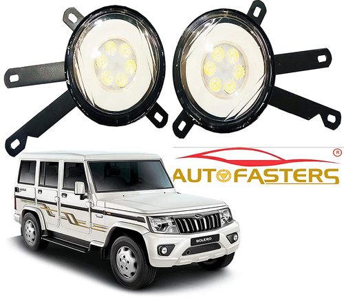 Car 6 Led Fog Light For New Mahindra Bolero Model 2020 (White)