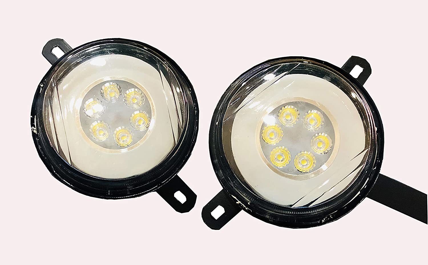 Car 6 Led Fog Light For New Mahindra Bolero Model 2020 (White)