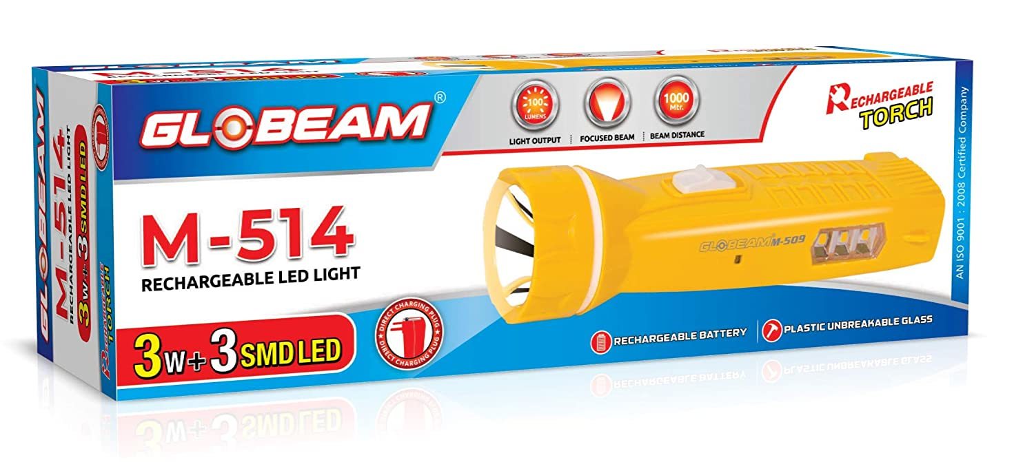 M-514 Led Flashlight Torch