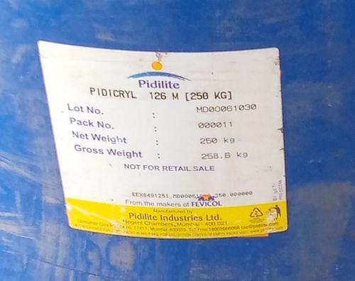 Pdicryl 126 M Chemical Name: Styrene Acrylic Copolymer
