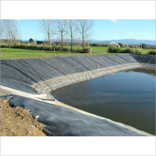 Agricultural Pond Liners - HDPE Material, 200m Length x 8m Width, Black Color | Plain Tent Style for Efficient Pond Usage