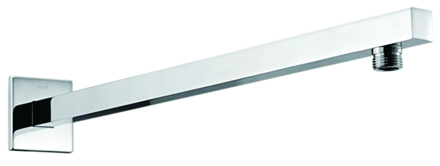 Ss Round Shower Arm - 304 Stainless Steel, 380mm, Chrome | Rust-resistant, Polished, Wall Mounted, 5-year Warranty