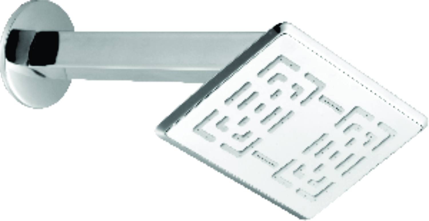 Square Bend Shower