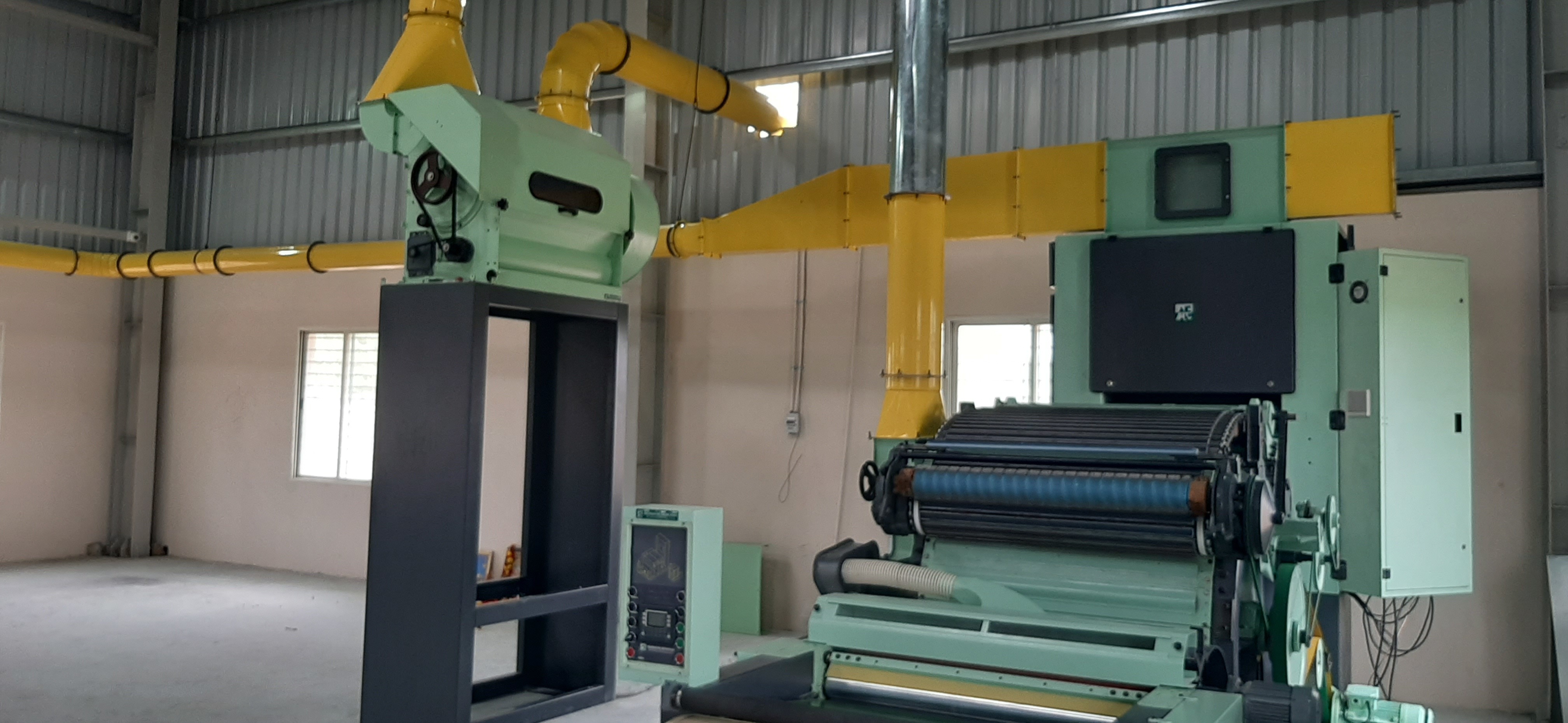 Medical Absorbent Cotton Factory - Color: Pista Green