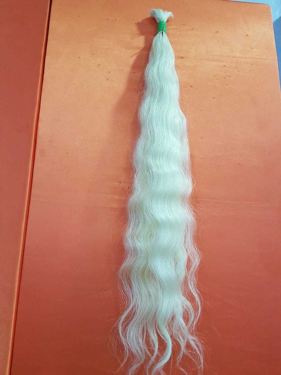 Indian Wavy Blonde Bulk Hair
