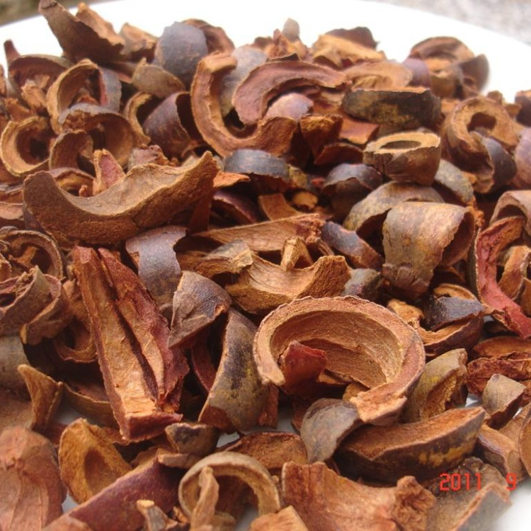 Brown Dried 100% Natural Rind Mangosteen