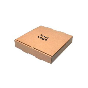 Pizza Box - Corrugated Board Material, Brown Color | Designed for Food Storage and Transportation