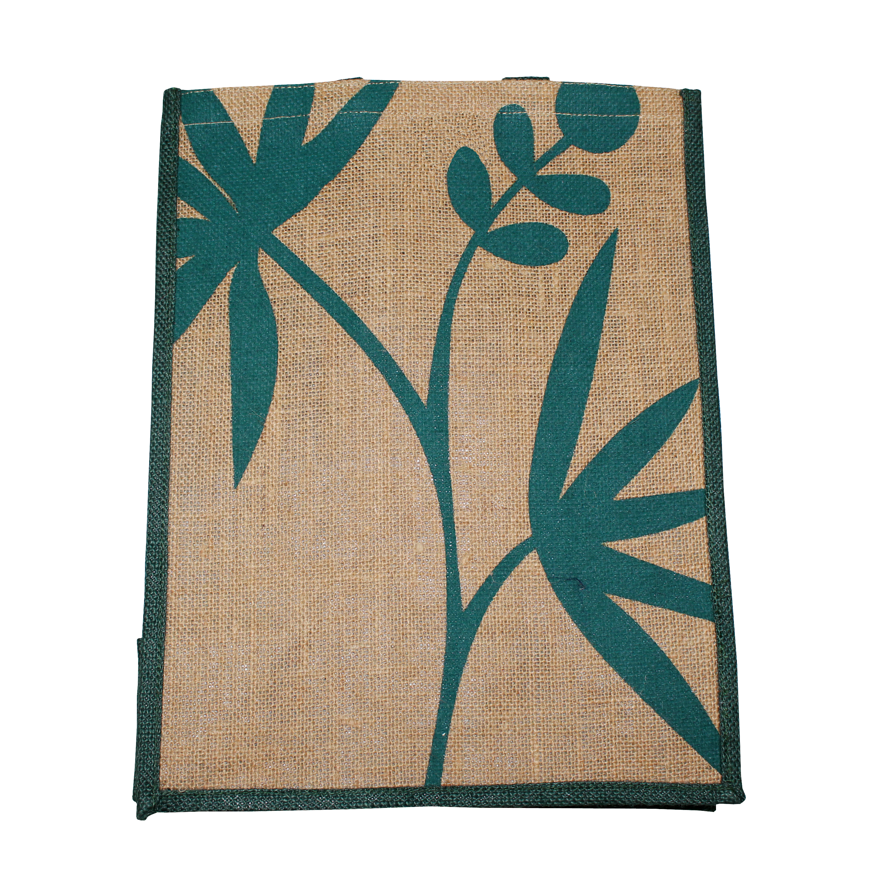 Pp Laminated Jute Shopping Bag - 36x28x15 Cm, Re-useable, Bio-degradable, Eco-friendly, Customized Logo Print