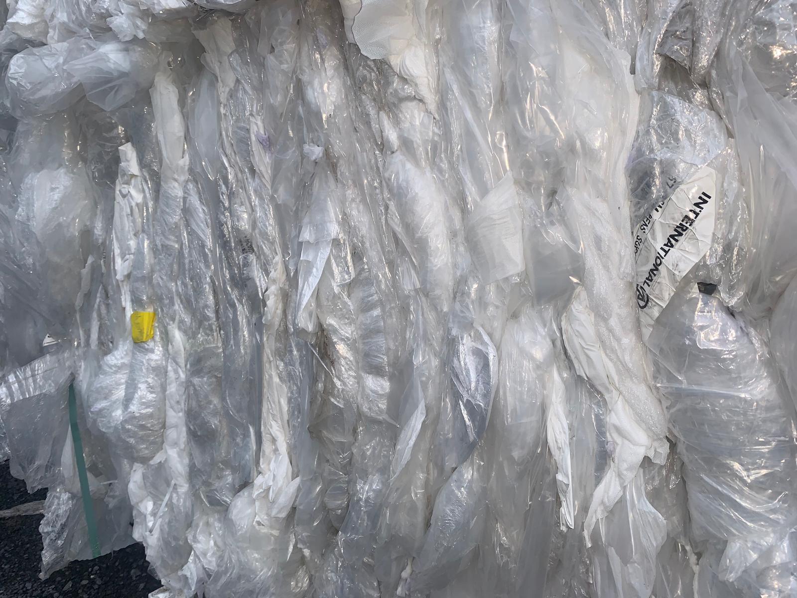 Natural Plastic Recycling Material