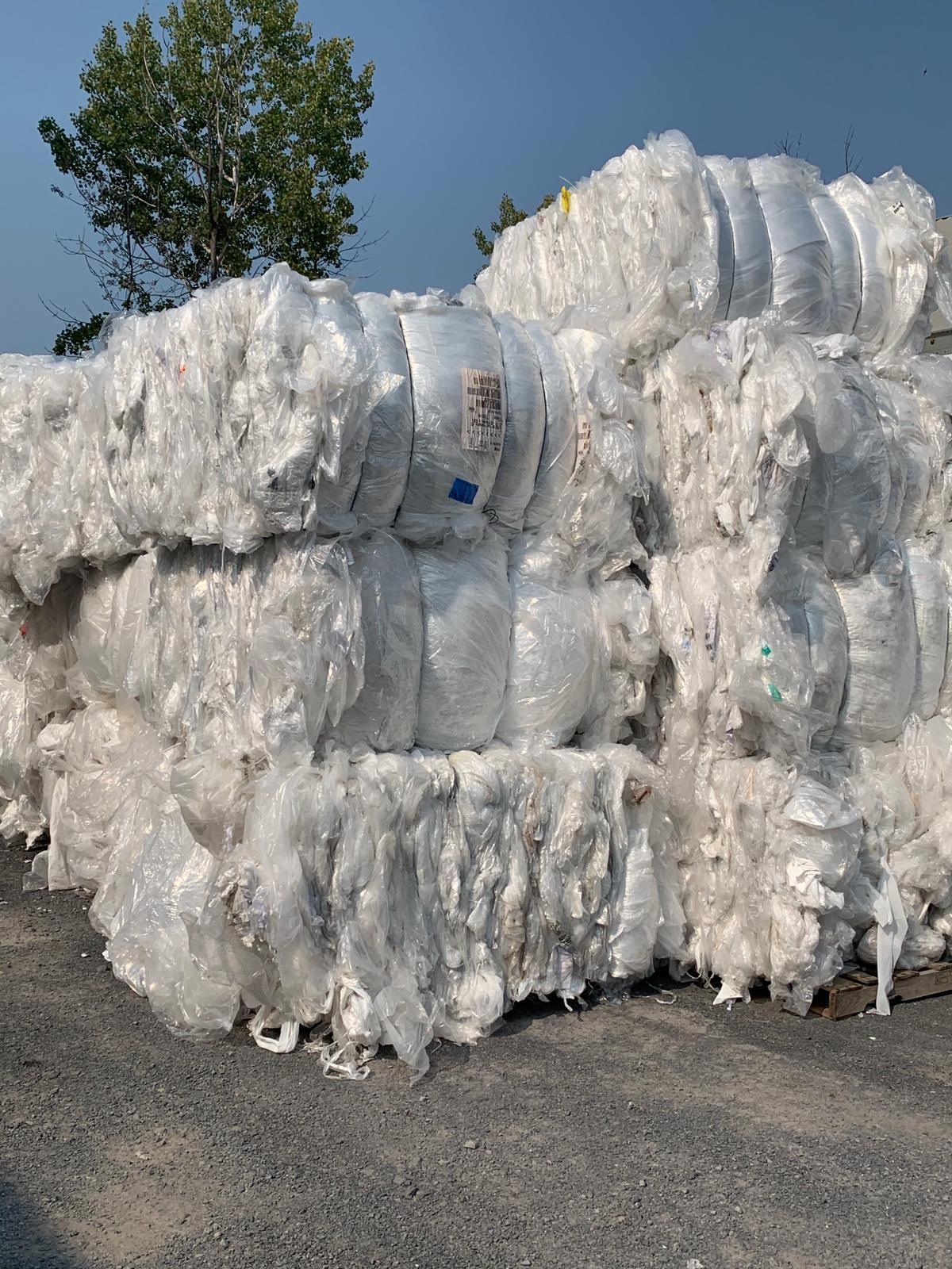 Natural Plastic Recycling Material