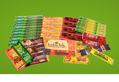Agarbatti Printed Pouches - Pvc Material, Custom Size & Color Options | Soft Texture, Versatile Shaping Mode, Ideal For Packaging Needs