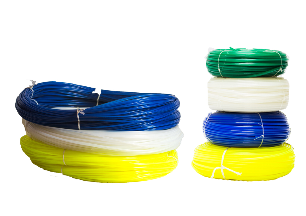 Trimmer Line - Nylon Material, 3mm Size, Custom Color | Easy Load Dispenser, Available In Small, Medium & Large Spools