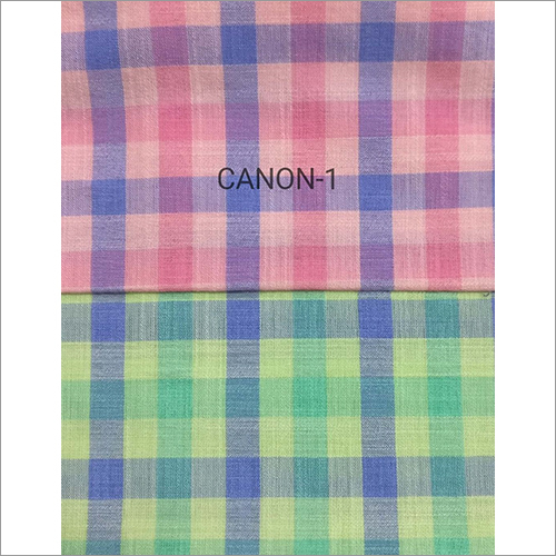 Check Shirts Fabric - Customizable Length in Meters | Multi-Color Options, Tailored for Textile Industries, Variable Yarn Count