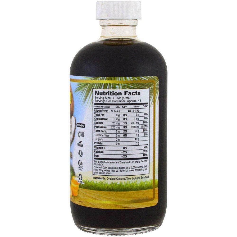Dynamic Health Laboratories, Organic Coconut Aminos, Seasoning Sauce, 8 Fl Oz (237 Ml) Efficacy: Promote Healthy & Growth