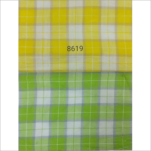 Pestal Checks Fabric - Customizable Length In Meters, Available In Various Colors | Designed For Textile Industries, Yarn Count Per Requirement