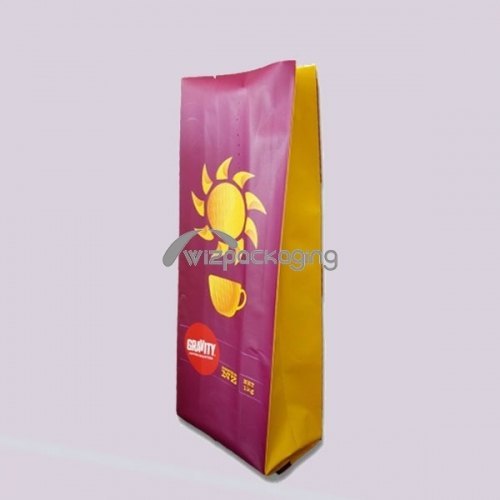 Gusset Pouches - Pvc Material Custom Sizes Soft Finish | Expandable Design D-cut For Easy Access Foil & Non-foil Options