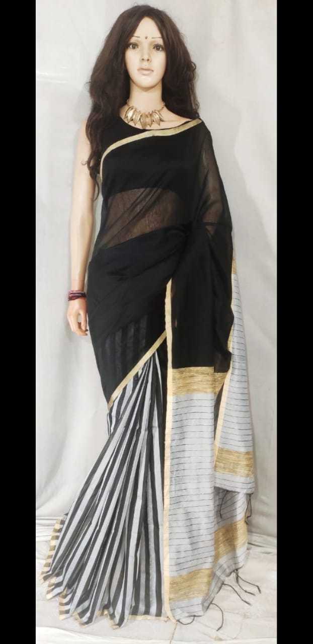 Maroon. Baha Handloom Saree