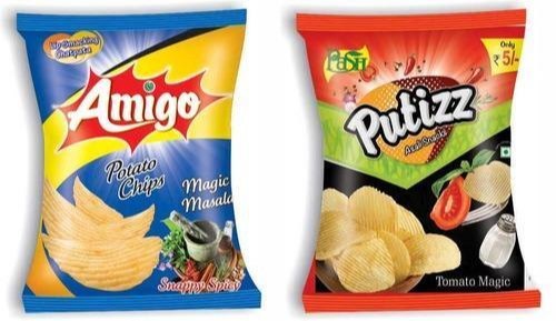 Kurkure Pouch - Pvc Material, Custom Size, Custom Color | Versatile Pouch Design, Ideal For Food Packaging