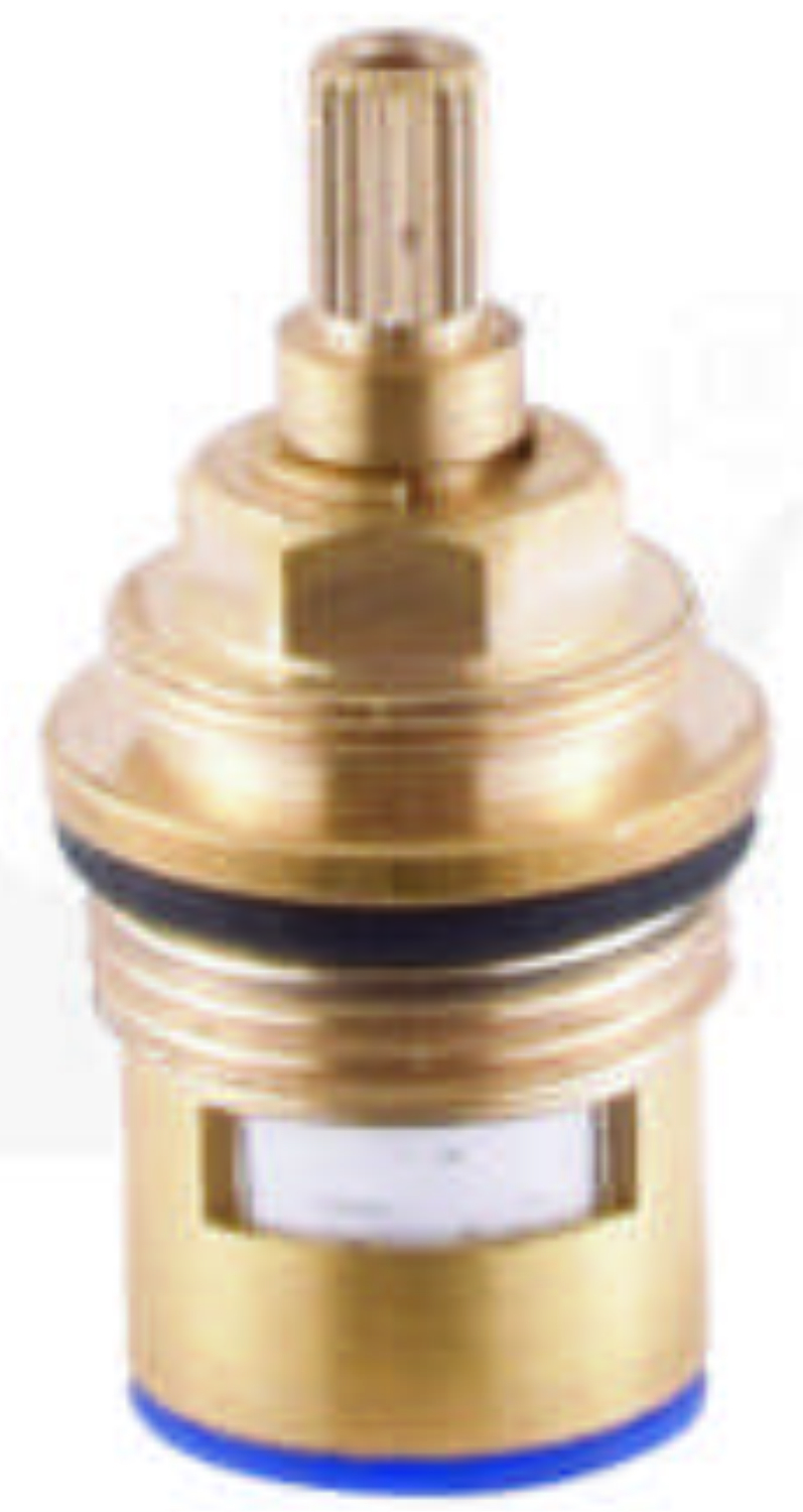 Brass Tap Fitting - Machined Brass, Compact Size, Gold Color | Polished Finish, Threaded Installation, Stem Handle For Liquid Control