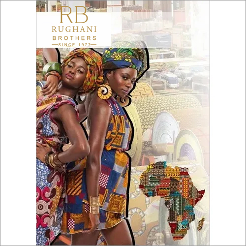 Washable African Wax Print Fabric