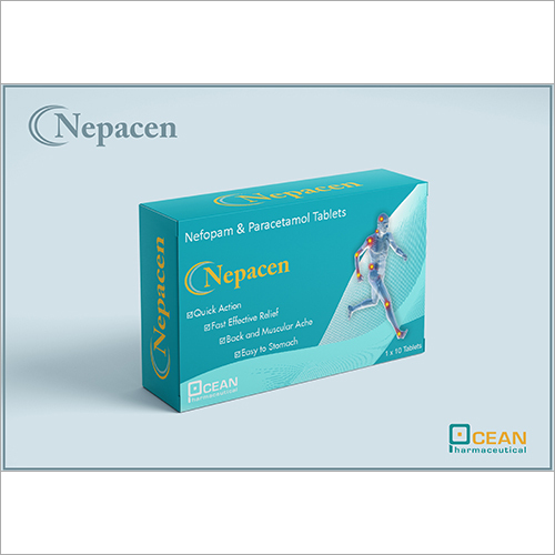 Nefopam And Paracetamol Tablets As Per Instructions