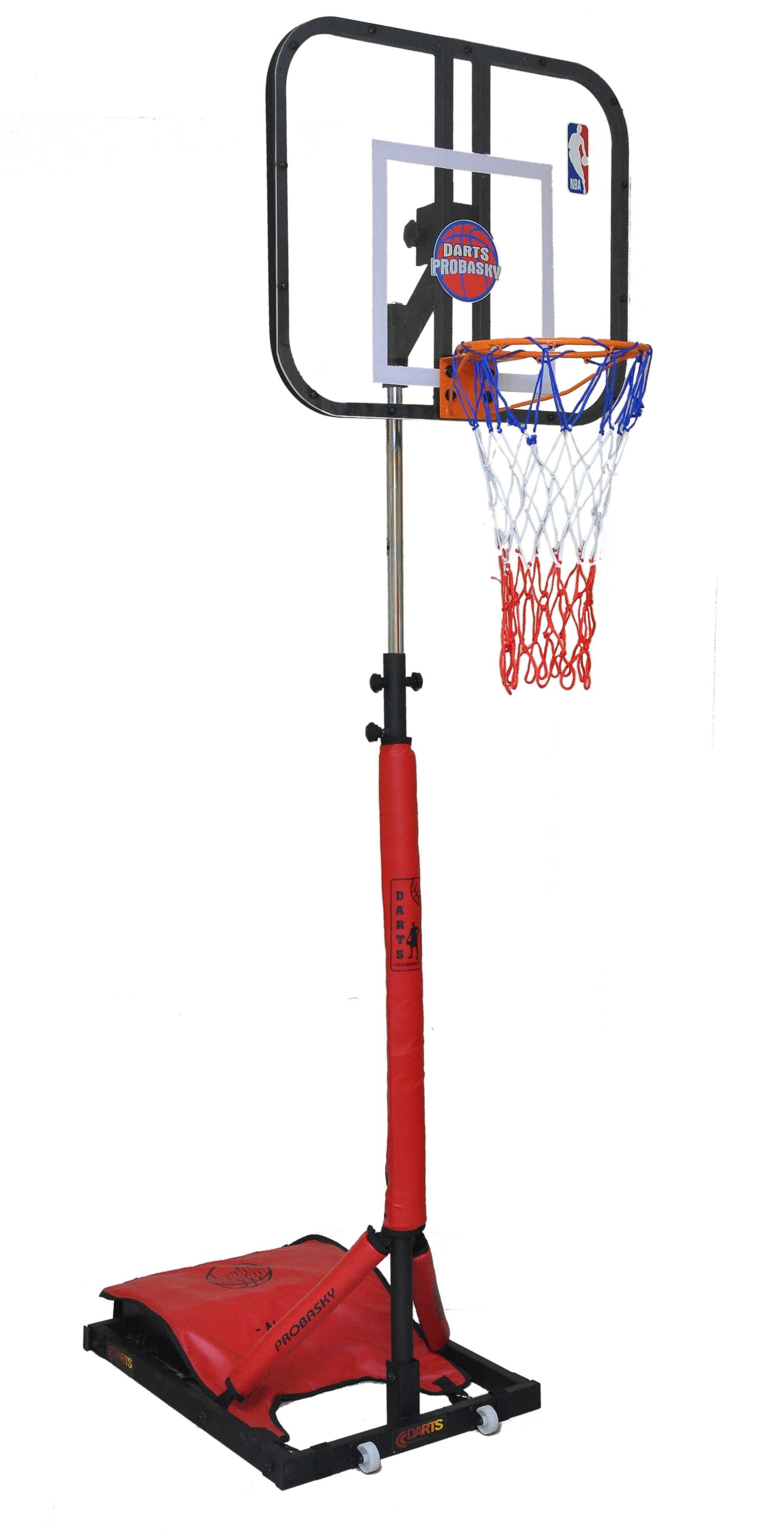Transparent Probasky -Portable Basketball Unit