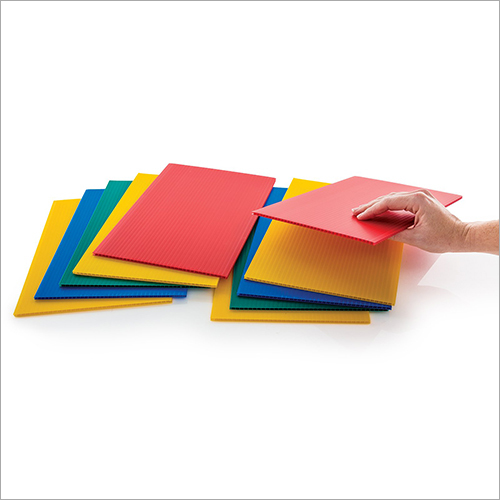 Pp Corrugated Sheet - 4x6 Ft, 2-8 Mm Thickness | Fire-retardant, Custom Colors Available